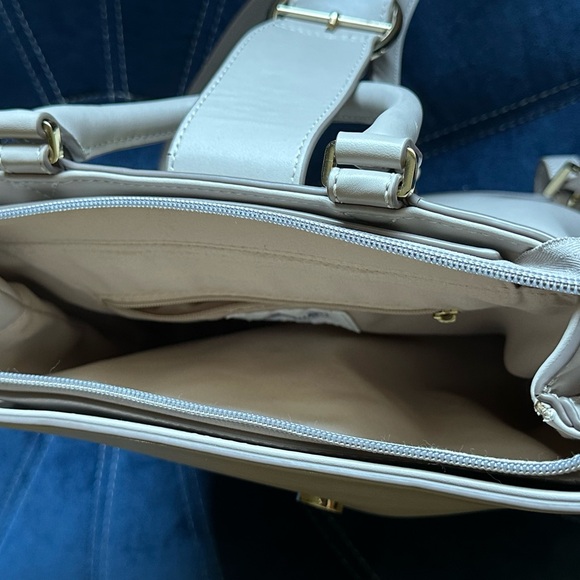 Jill Stuart Gold and Gray Backpack - Picture 9 of 11